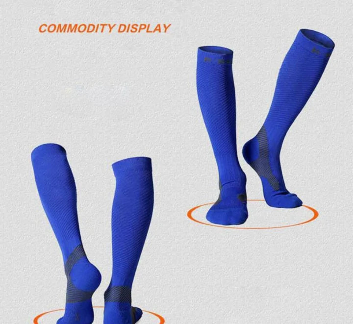 Premium Compression Performance Socks Boost Circulation, Reduce Swelling & Enhance Recovery for Athletes, Nurses, Travelers & Active Lifestyles