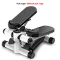 Multifunctional Indoor Fitness Stepper with Resistance Rope Compact Home Exercise Equipment for Cardio & Toning